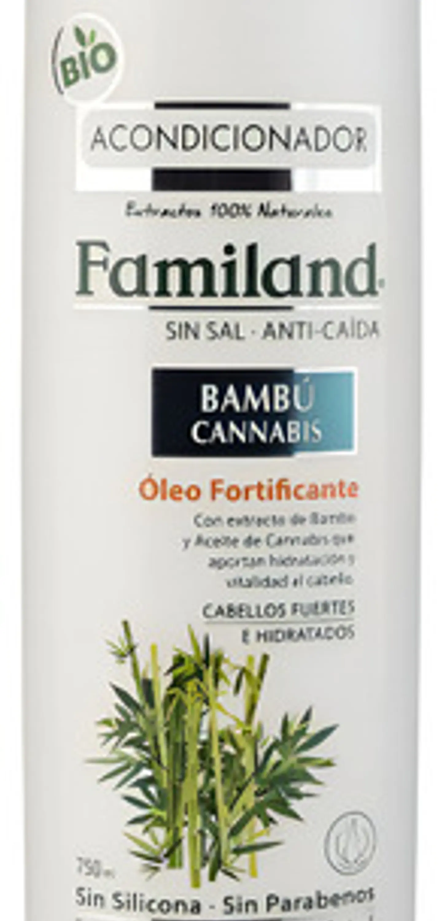 Acondicionador Familand 750ml Anti Caida C.bambú Bio Sin Sal 2