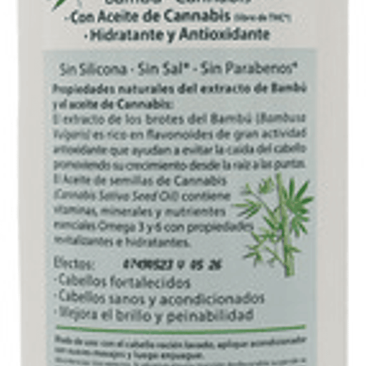 Acondicionador Familand 750ml Anti Caida C.bambú Bio Sin Sal 3