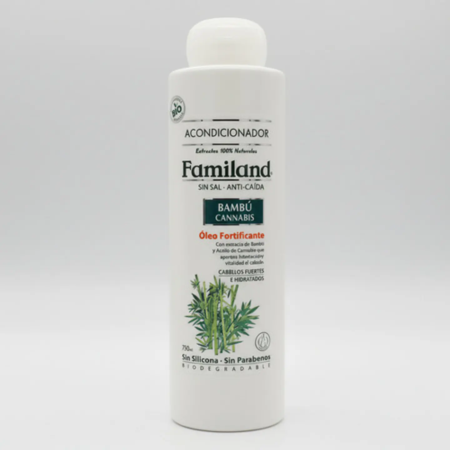Acondicionador Familand 750ml Anti Caida C.bambú Bio Sin Sal 5