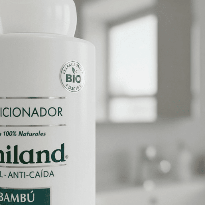 Acondicionador Familand 750ml Anti Caida C.bambú Bio Sin Sal 7