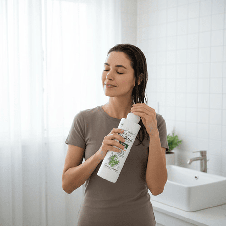 Acondicionador Familand 750ml Anti Caida C.bambú Bio Sin Sal 8