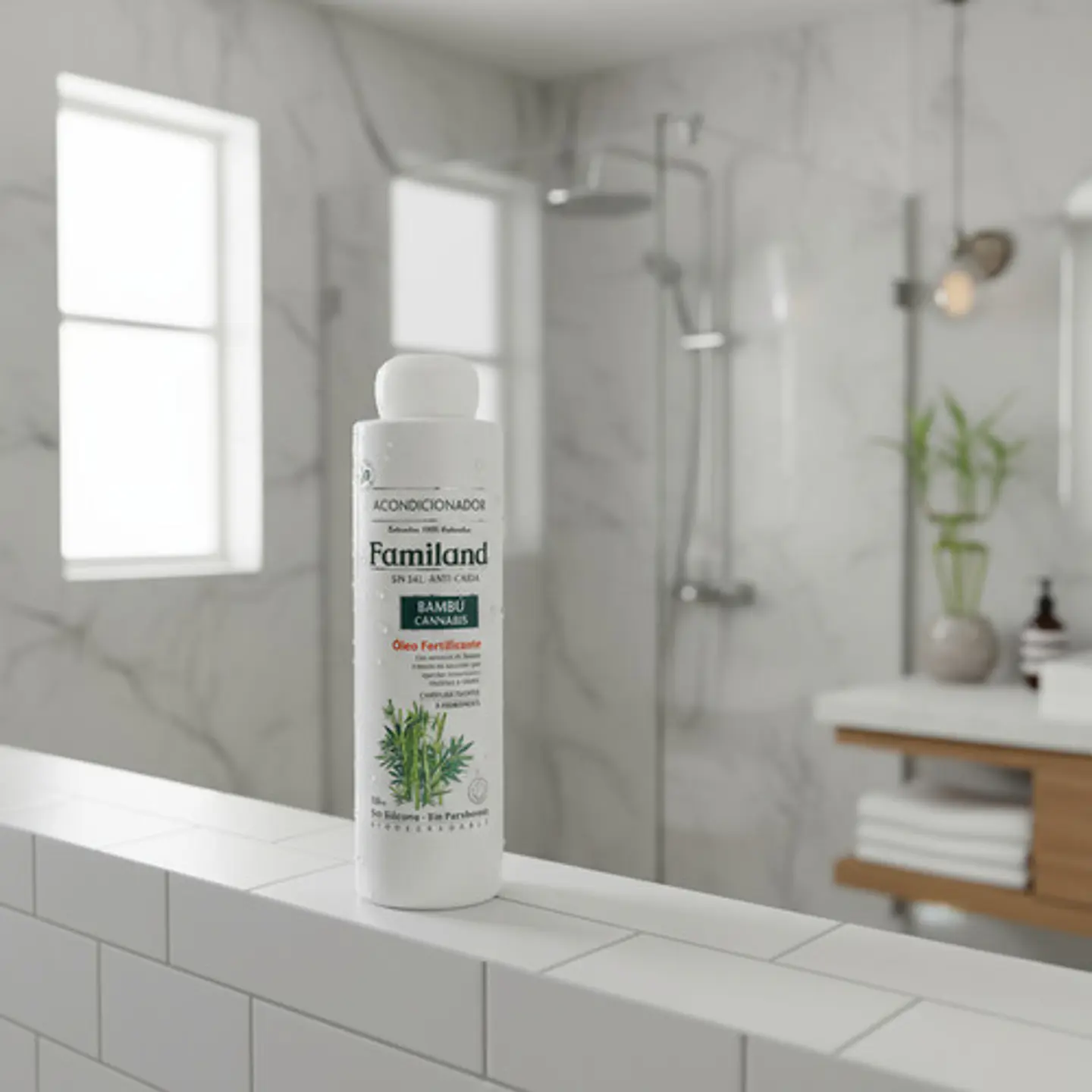 Acondicionador Familand 750ml Anti Caida C.bambú Bio Sin Sal 9
