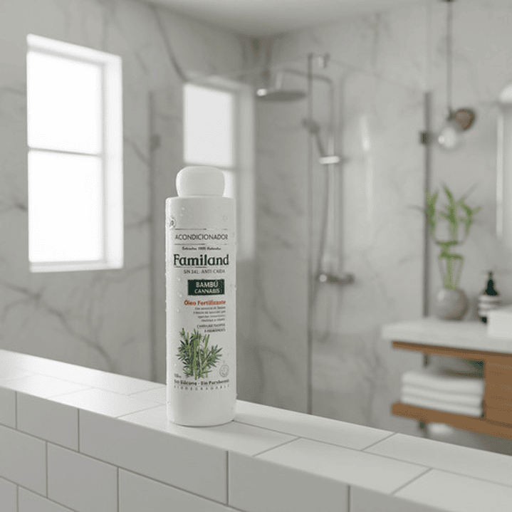 Acondicionador Familand 750ml Anti Caida C.bambú Bio Sin Sal 9