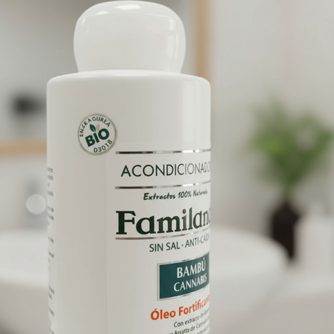 Acondicionador Familand 750ml Anti Caida C.bambú Bio Sin Sal 11