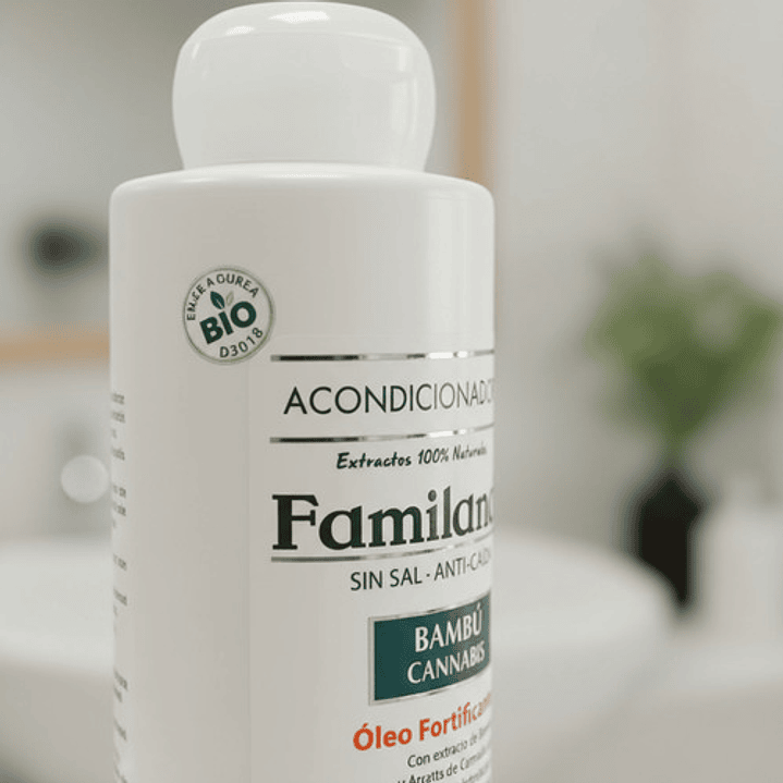 Acondicionador Familand 750ml Anti Caida C.bambú Bio Sin Sal 11