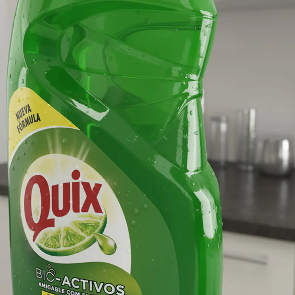 Pack 5 Lavaloza Quix Biodegradable Aroma Limón 750ml 8