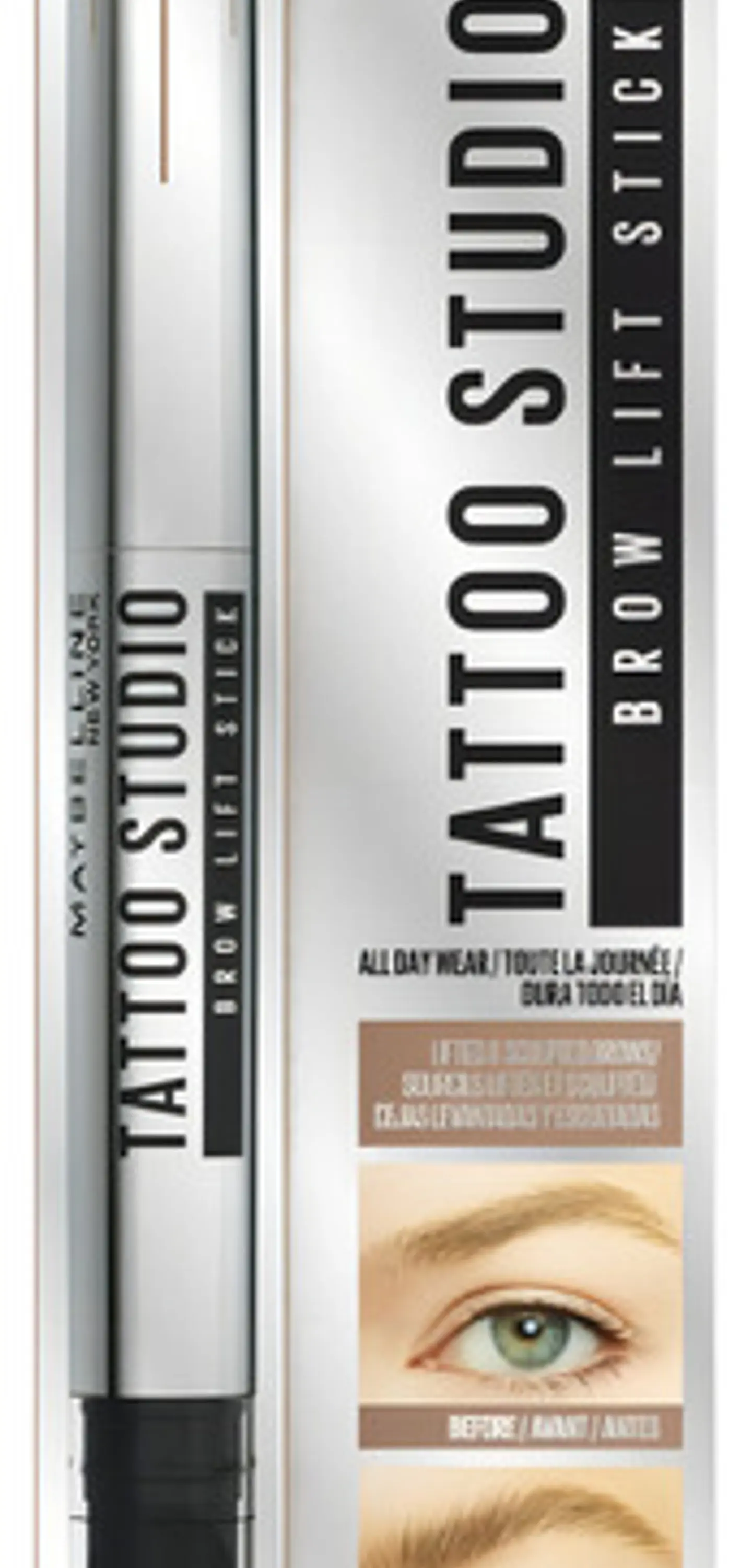 Esculpidor De Cejas Maybelline Tattoo Studio Brow Lift Color Blonde 6