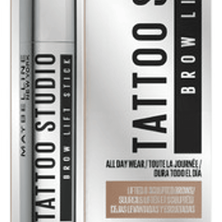Esculpidor De Cejas Maybelline Tattoo Studio Brow Lift Color Blonde 6
