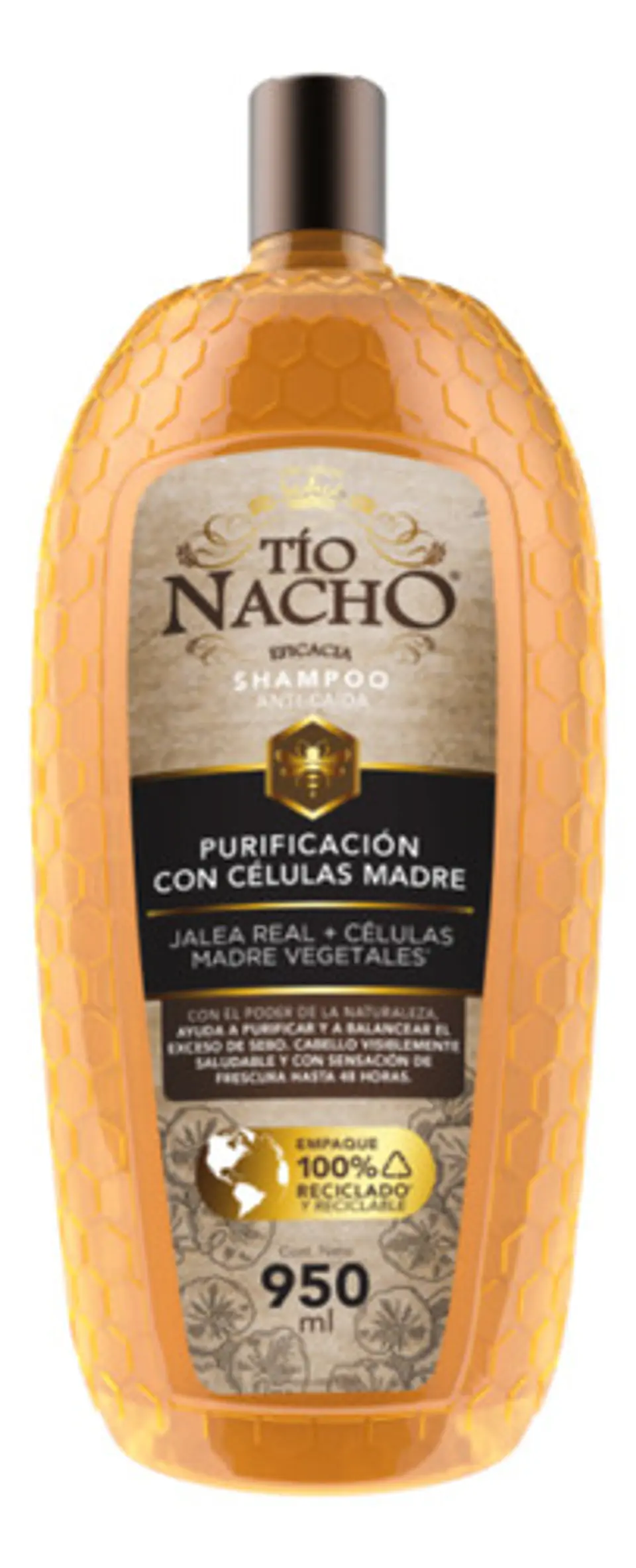 Shampoo  Tío Nacho Purificación Células Madre 950ml 2