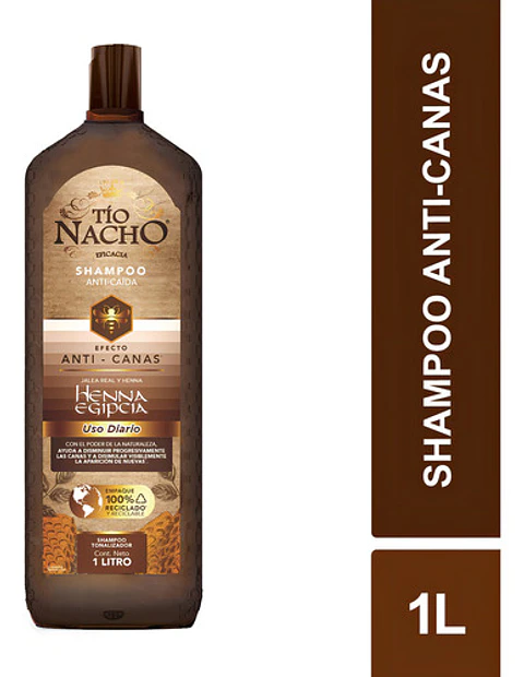 Tío Nacho Shampoo Anti Canas 1 Lt