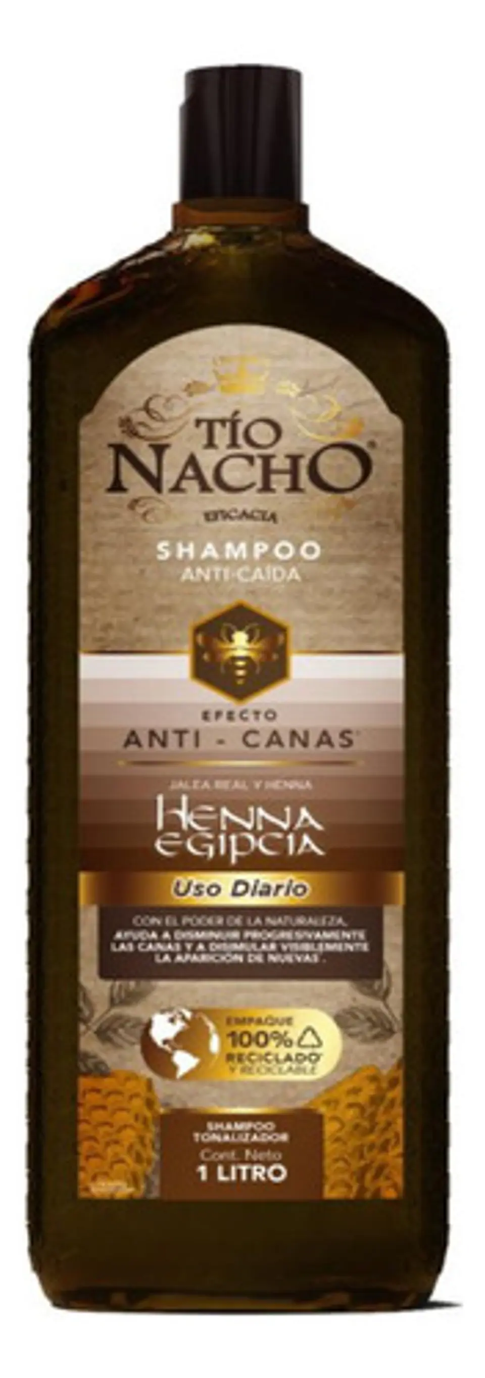 Tío Nacho Shampoo Anti Canas 1 Lt 2