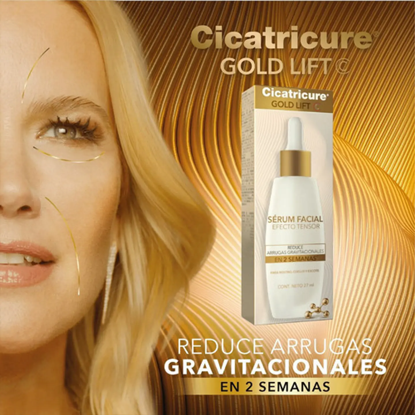 Cicatricure Gold Lift Serúm Facial 27 Ml 4