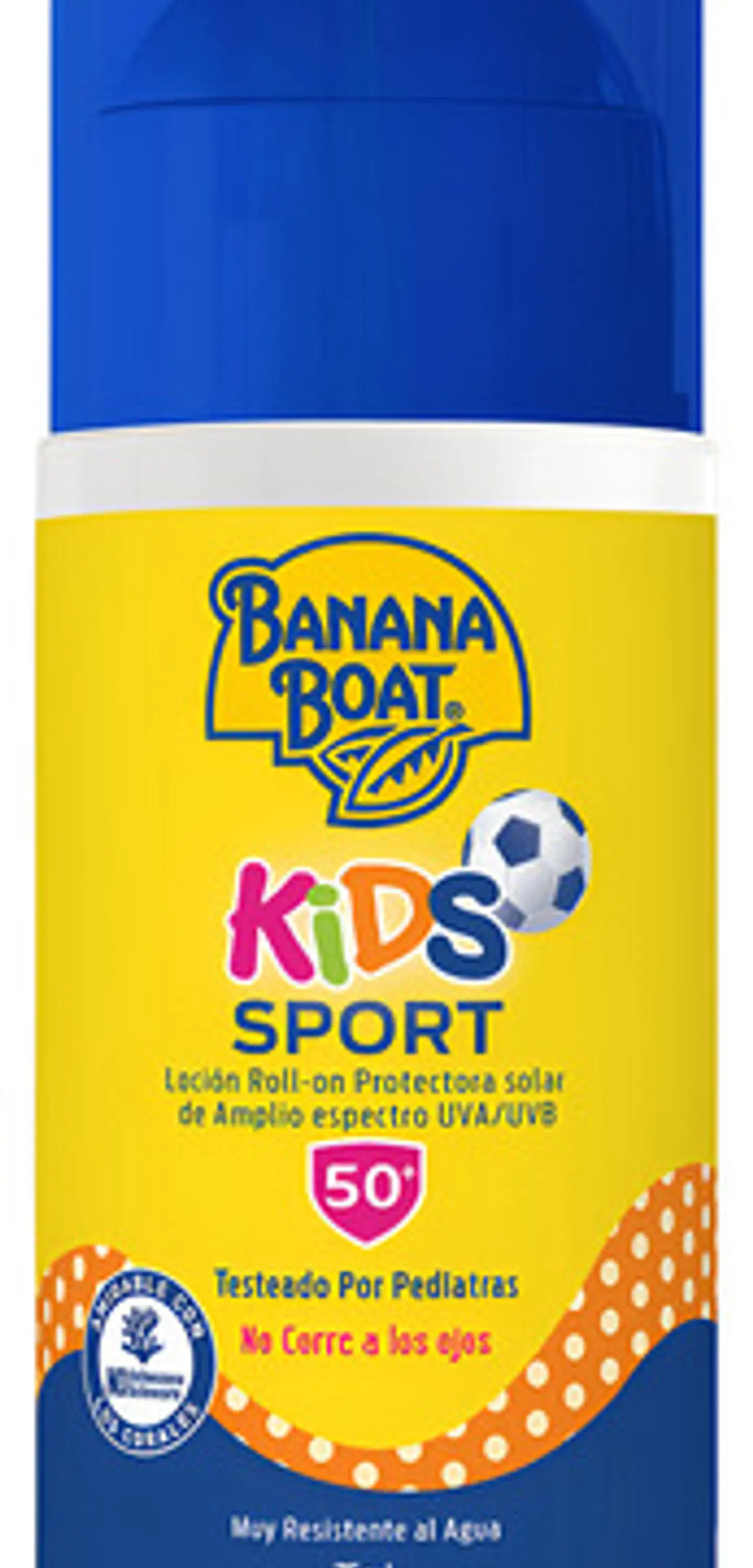 Protector Solar Banana Boat Kids Sport 50+ Fps Roll On 2.5 Oz 75ml 1