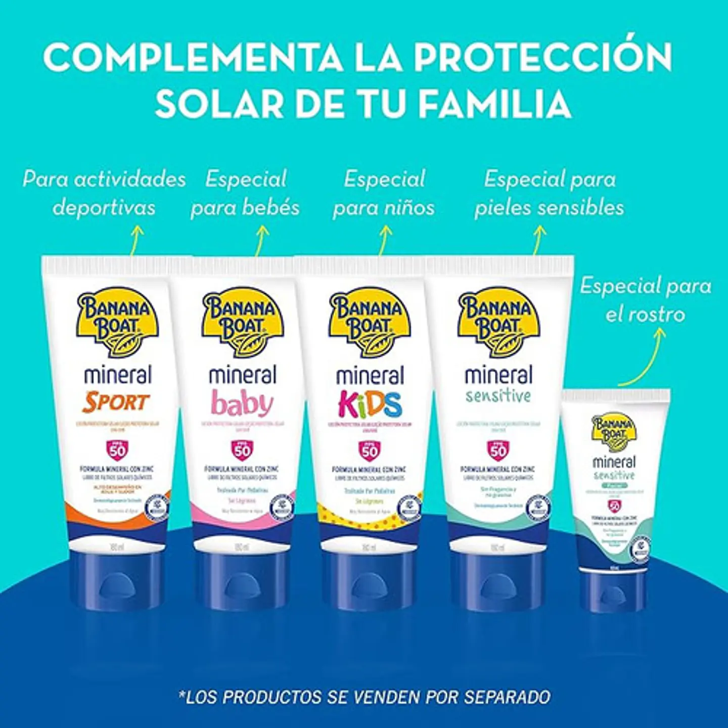 Banana Boat Protector Solar Mineral Sensitive Fps50 180 Ml 4