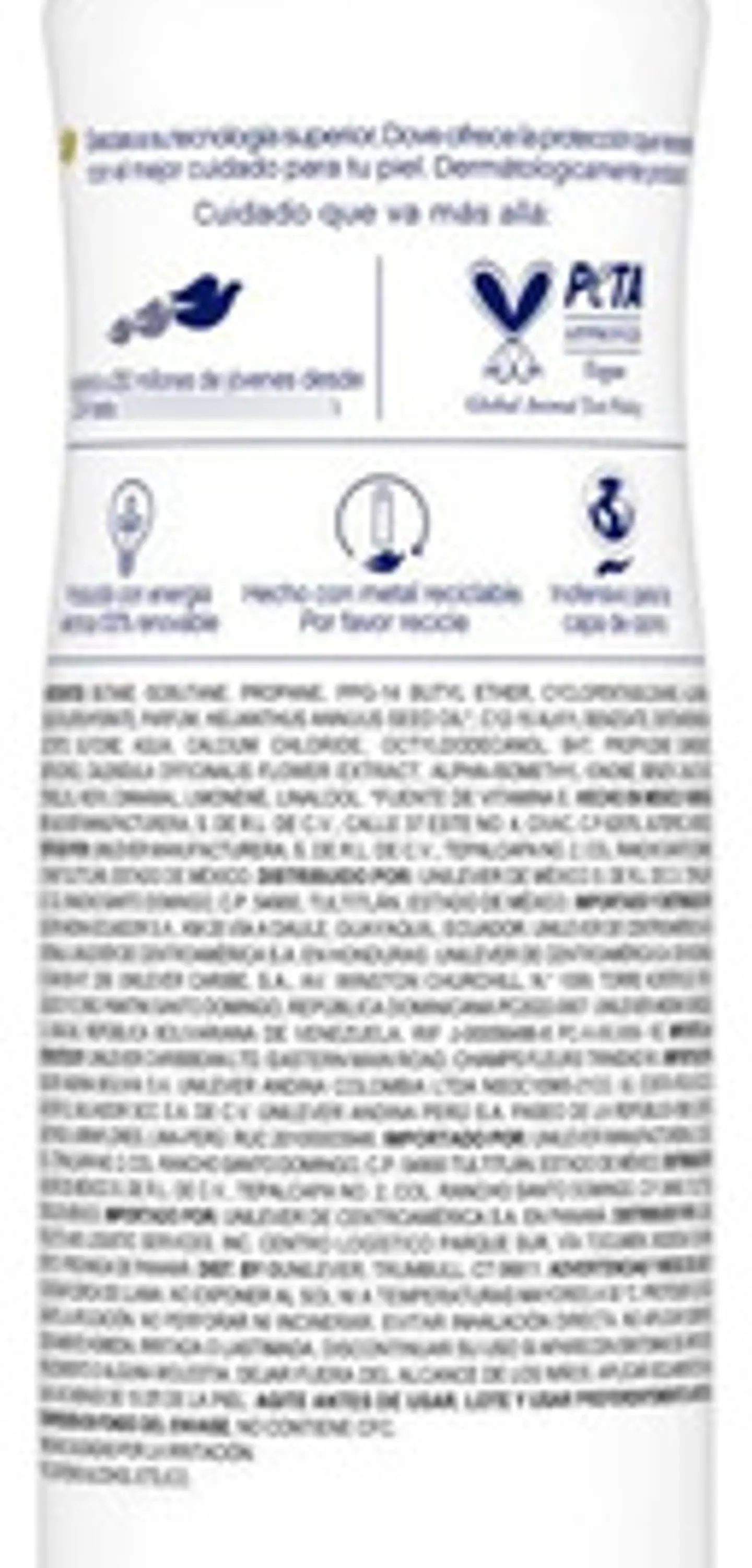 Desodorante Dove Tono Uniforme Mujer 72h Pack 4 Unidades 3
