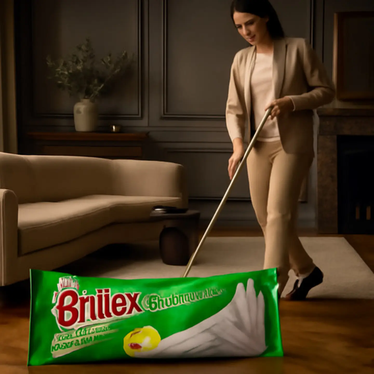 Trapero Humedo Brillex Aroma Limón - Paquete 12 Unidades 3