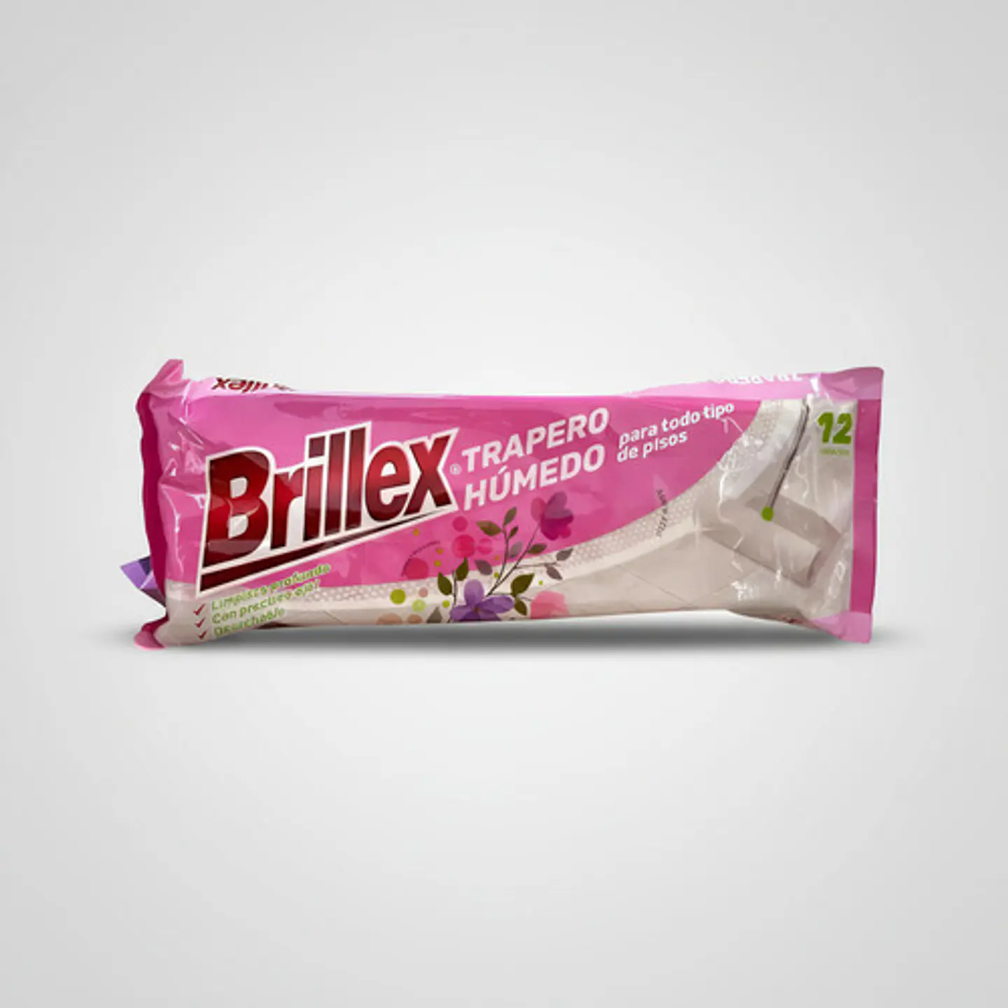 Trapero Humedo Brillex Aroma Primavera - Paquete 12 Unidades 1