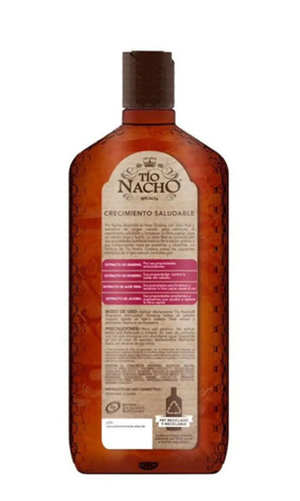Tío Nacho Shampoo Ginseng 415 Ml 3