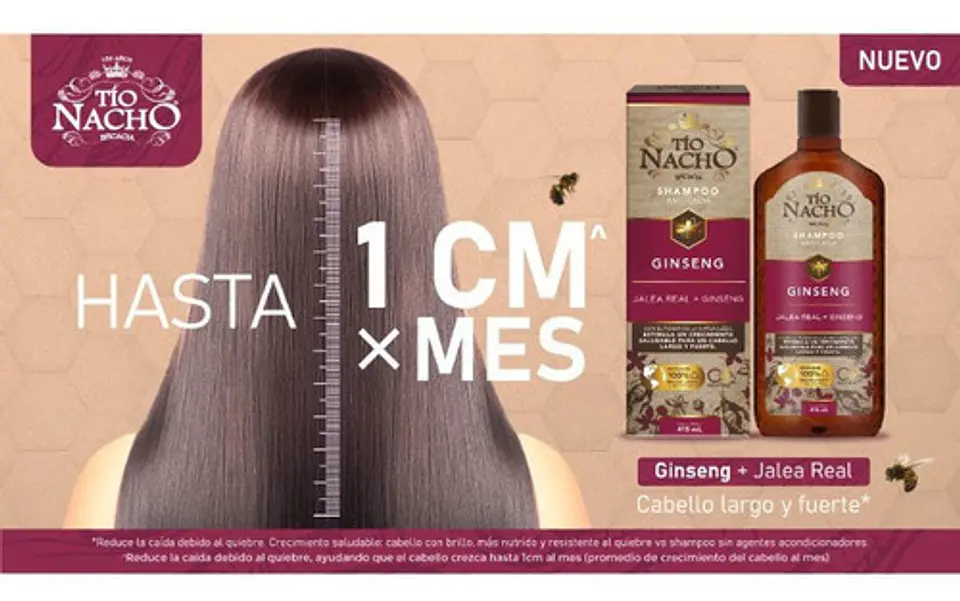 Tío Nacho Shampoo Ginseng 415 Ml 5