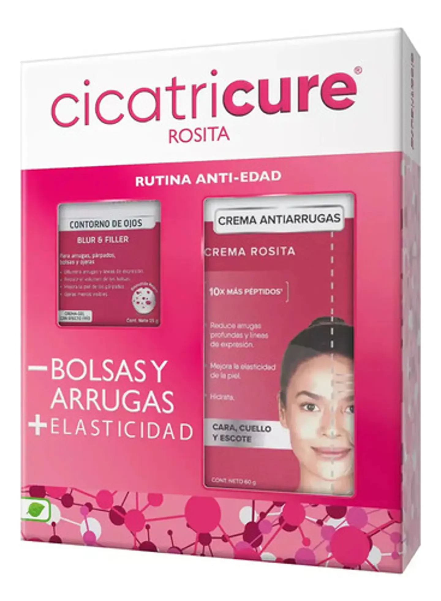 Pack Cicatricure Antiarrugas 60 Gr + Contorno De Ojos 15g Todo Tipo De Piel Día/noche 1