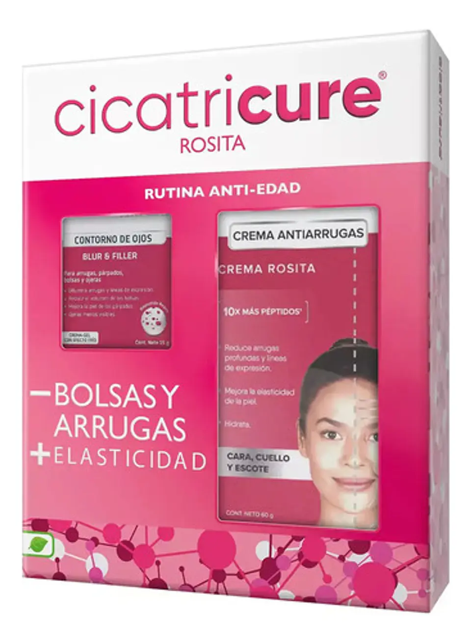 Pack Cicatricure Antiarrugas 60 Gr + Contorno De Ojos 15g Todo Tipo De Piel Día/noche 1