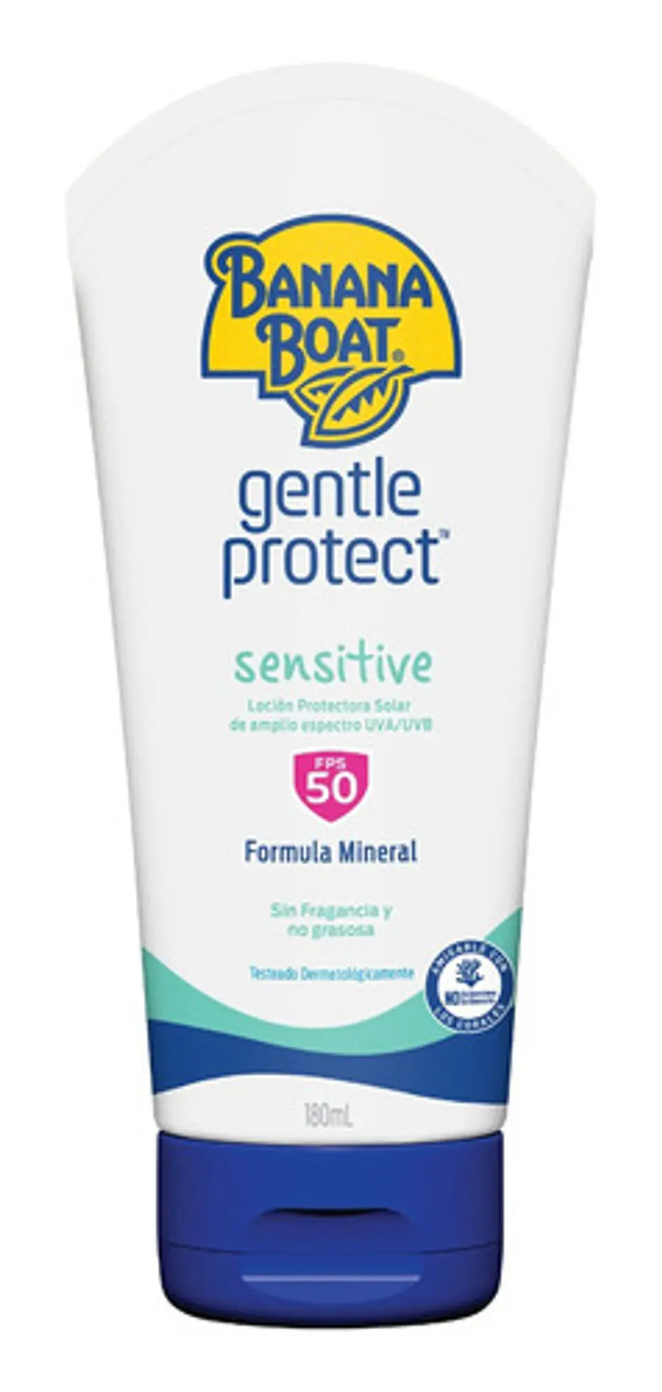 Banana Boat Protector Solar Mineral Sensitive Fps50 180 Ml 1