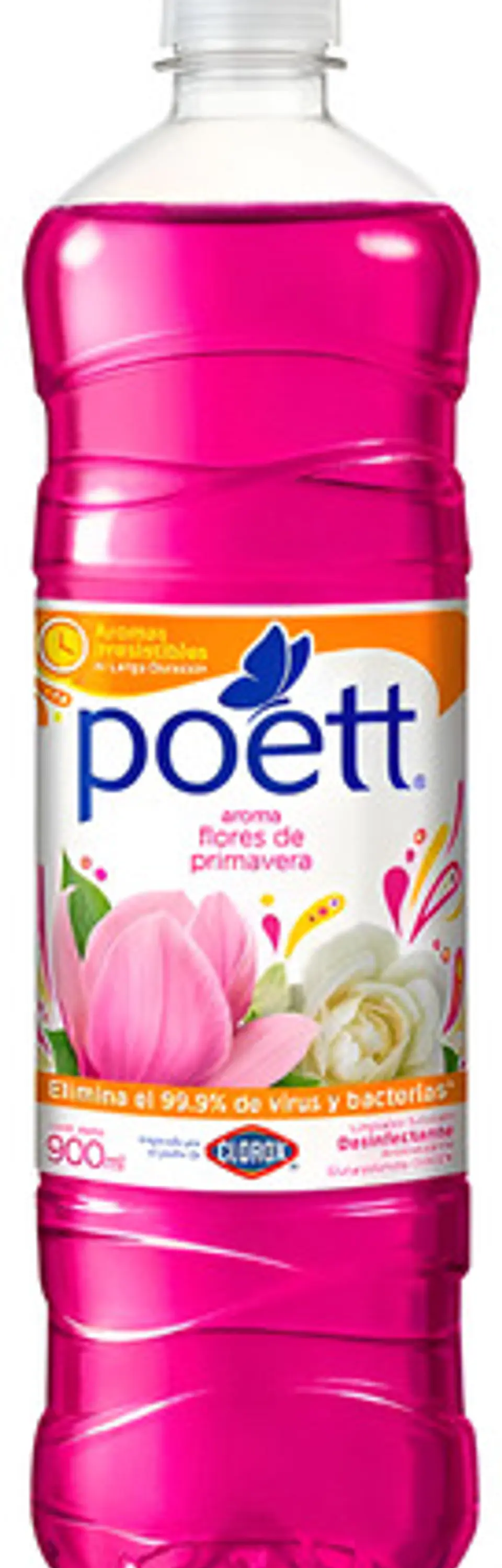 Limpiador Poett Con Ayudin Flores De Primavera 1