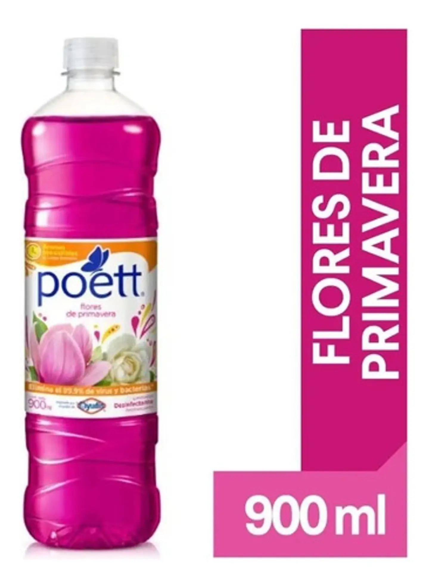 Limpiador Poett Con Ayudin Flores De Primavera 3