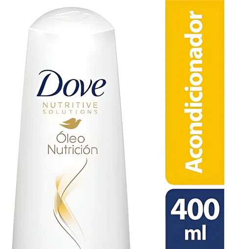Acondicionador Dove Nutritive Solutions Nutrición De Aceite En Botella De 400ml Por 1 Unidad