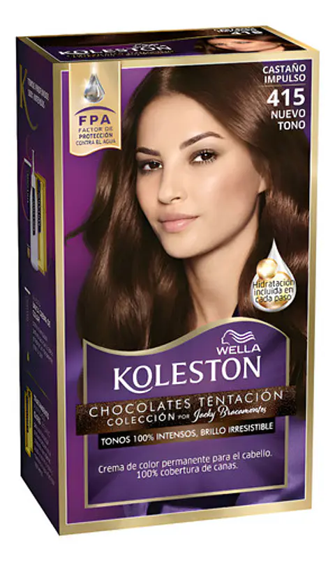 Koleston Tintura Permanente Hidratante Castaño Impulso 415