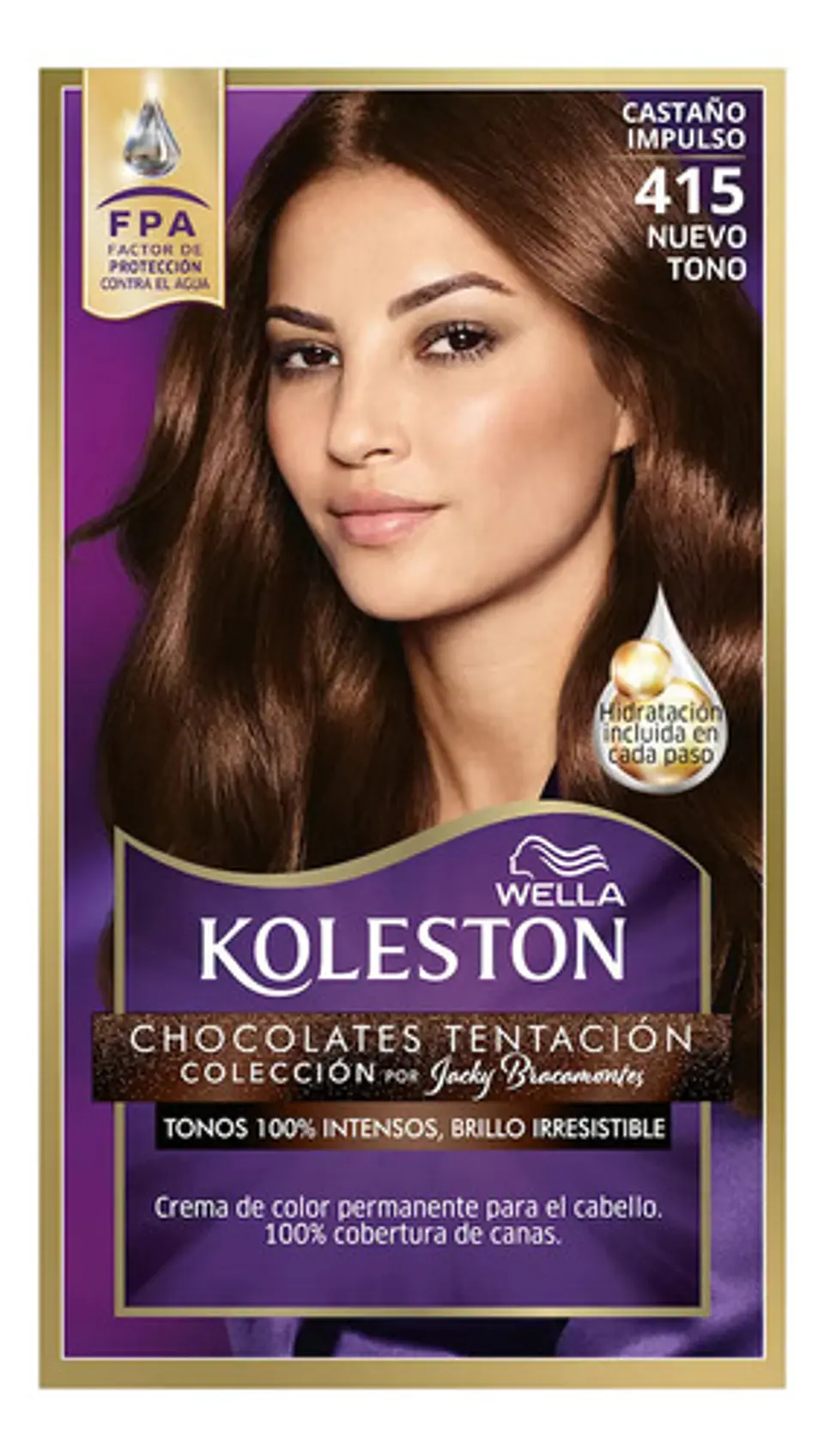 Koleston Tintura Permanente Hidratante Castaño Impulso 415 3