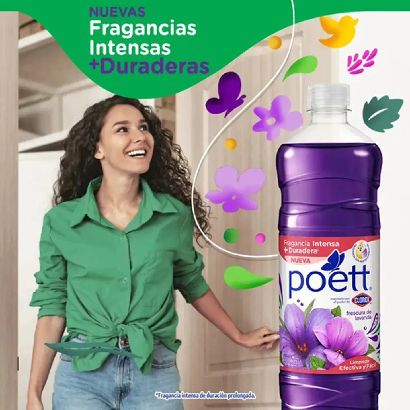 Limpiador Poett Con Ayudin Frescura De Lavanda 3