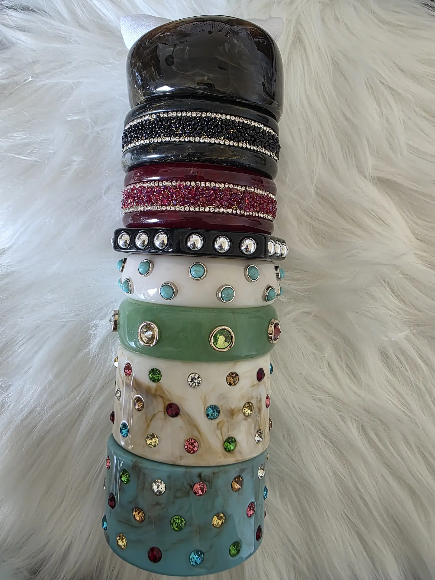 Pulseiras acrílico  1