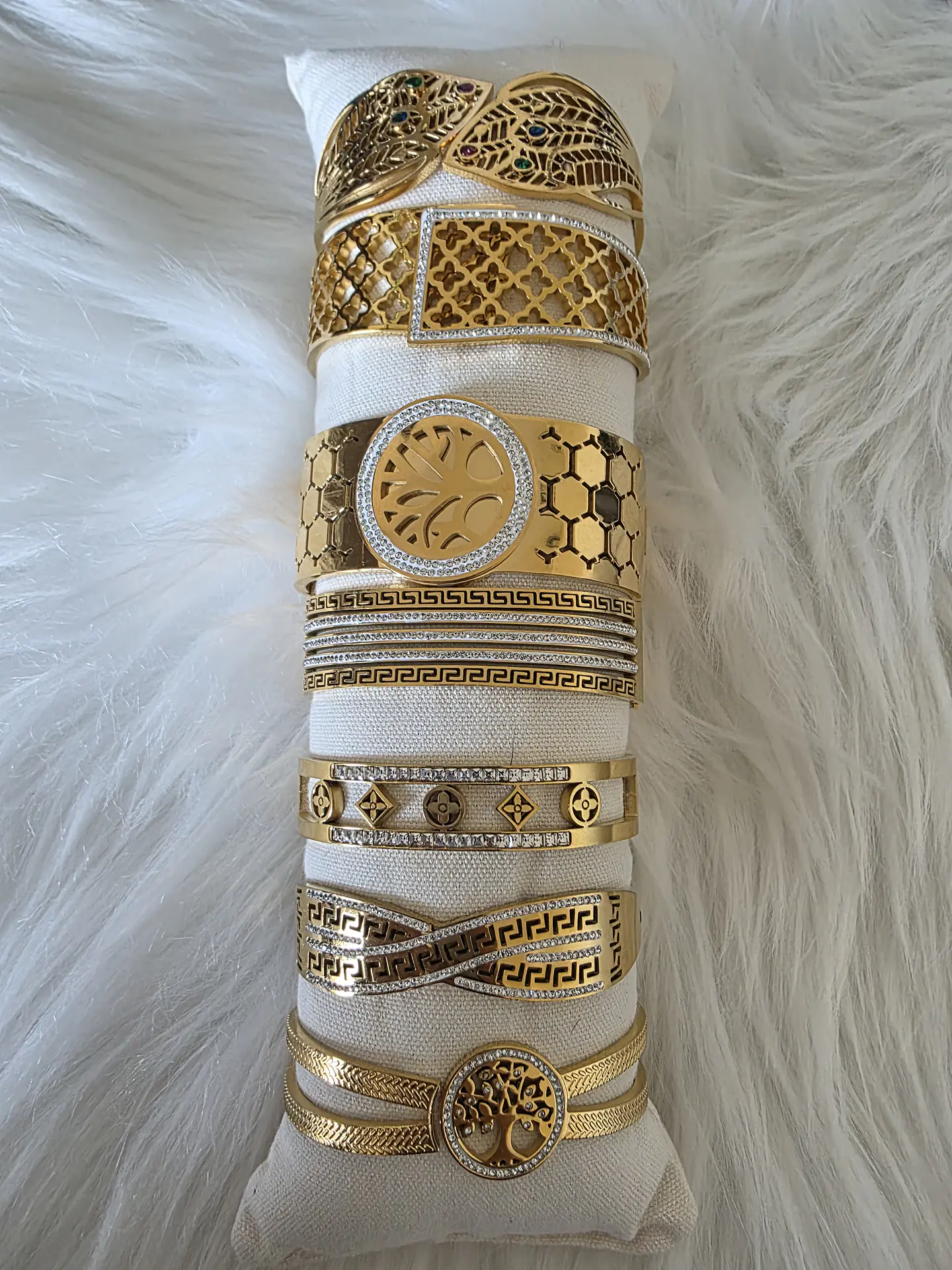 Bracelete em aço inoxidável 1