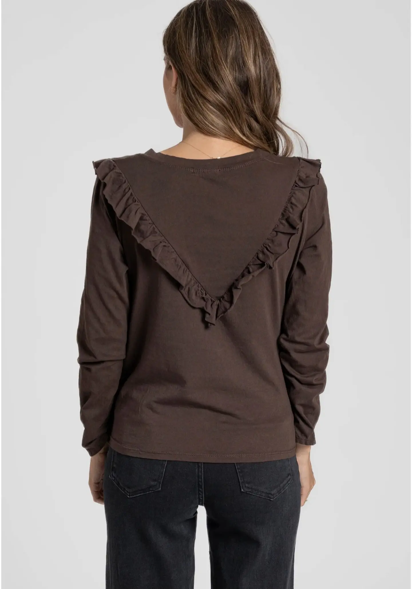 Blusa manga comprida 95% algodão 2