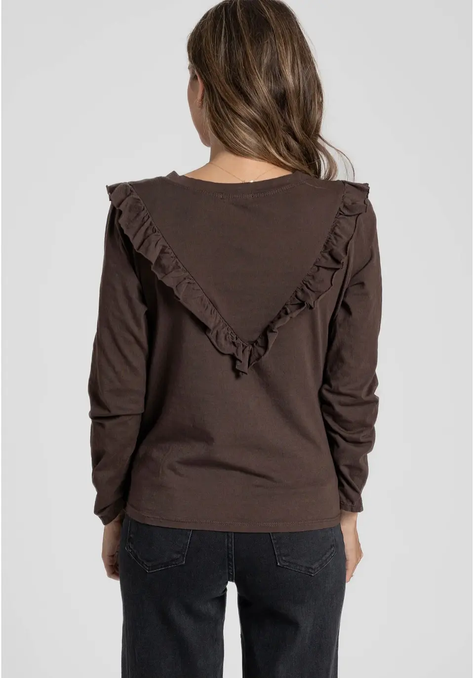 Blusa manga comprida 95% algodão 2