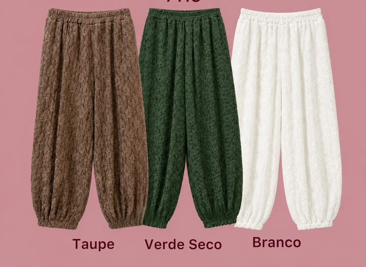 Calça Aladim em renda 1