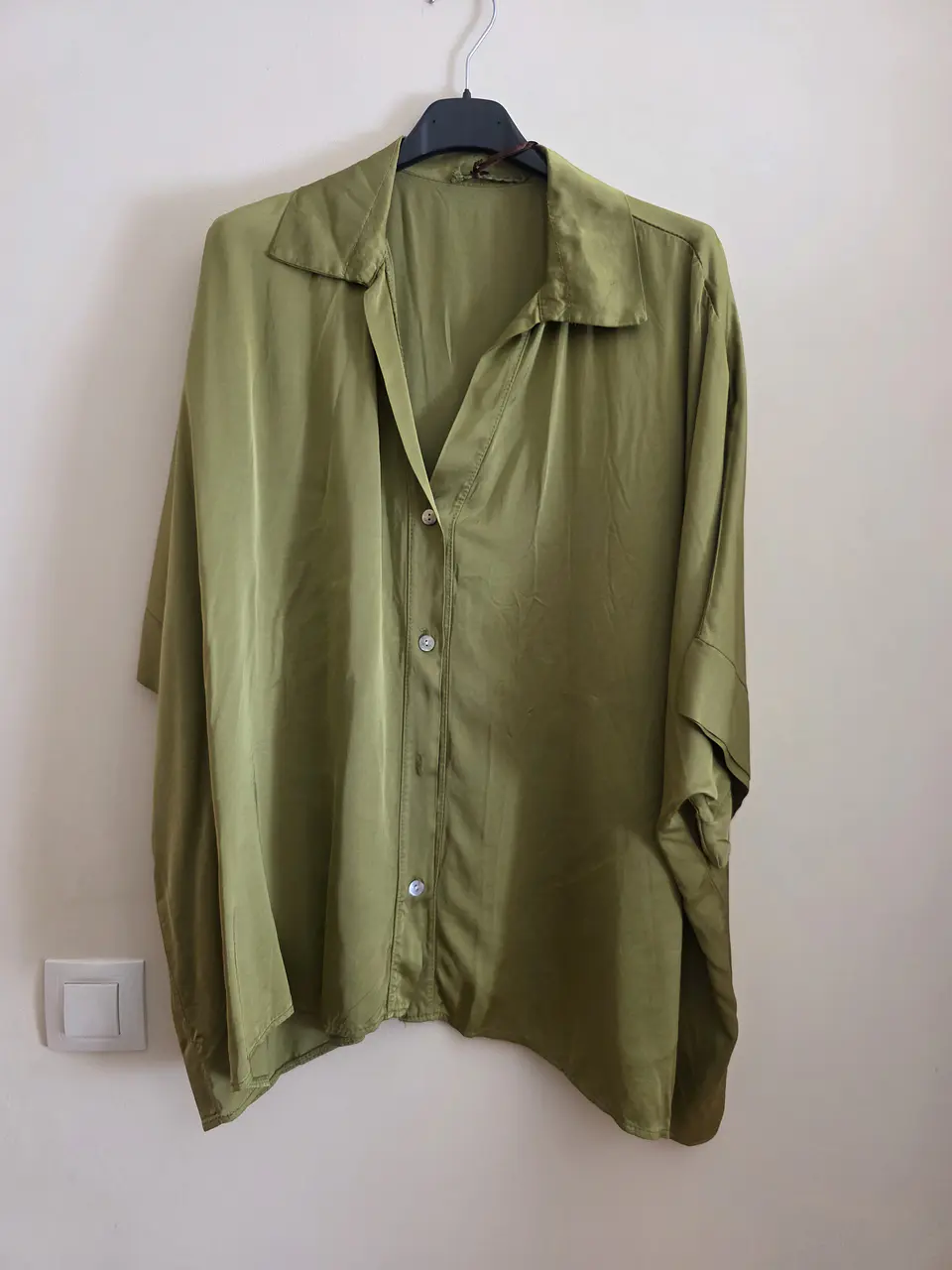 Camisa acetinada 2