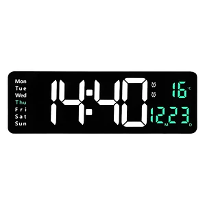 Reloj Led De Pared Digital