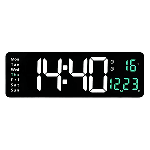 Reloj Led De Pared Digital