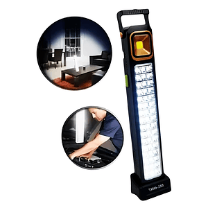 Lampara De Emergencias Solar Recargable Luz Focos 48 Led USB