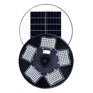 Foco Solar Led Ufo 500w Con Soporte De Anclaje
