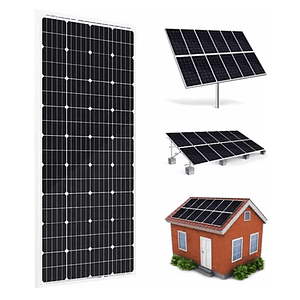 Panel Solar 100w 12v 36 Celdas Monocristalino
