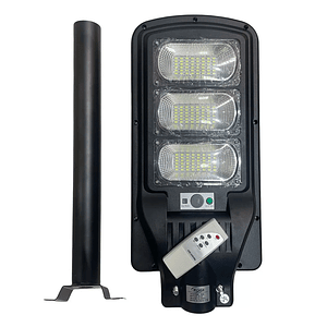 Foco Solar Led 300w Control Remoto Sensor De Movimiento