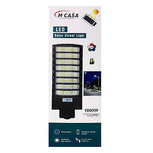 Reflector Solar 1000w Led Con Sensor Movimiento Ip67