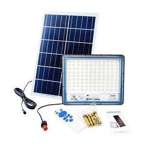 Foco Solar 400w 352 Leds Uso Ext Incluye Panel Solar Control