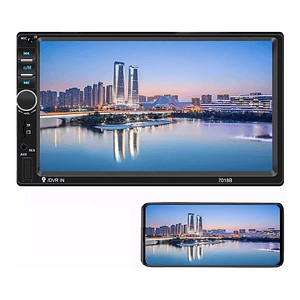 Radio Auto De Pantalla 2 Din Mirror Link Bluetooth