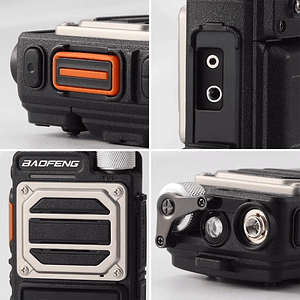 Radio Baofeng Uv-25 Tri Banda 25w Con Antena Tactica