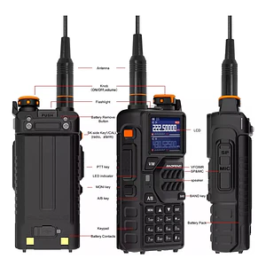 Radio Baofeng Bf-k5 Plus -20w Walkie-talkie 220v Tipo C