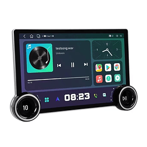 Radio Auto 10.1 Dual Knob2 Gps Android-carplay 6+128g